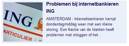 ING outage